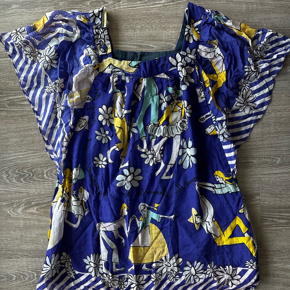 Voom by Joy Han Boutique Vintage Retro Tunic Dress Top